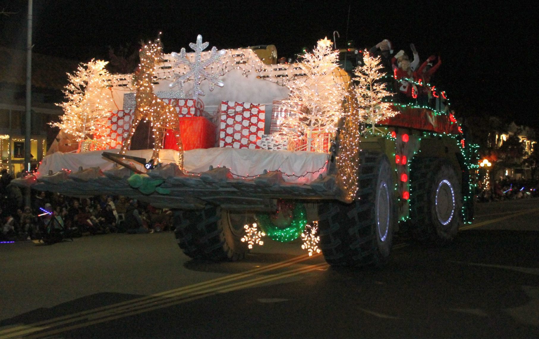 2016 Calistoga Lighted Tractor Parade